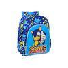 Mochila Infantil Adapt.carro Sonic "speed" 26x34x11cm (safta - 612395185)