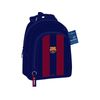 Safta F.c. Barcelona - Mochila Adaptable A Carro, Mochila, Ideal Para Niños De Diferentes Edades, Cómoda Y Versátil, Calidad Y Resistencia, 32x15x42 Cm, Color Azul Marino/rojo