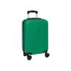 Real Betis Balompié - Trolley De Cabina 20 Pulgadas, Maleta Con Ruedas, Candado De Seguridad, Maleta Ligera, 34.5x20x55 Cm, Color Verde