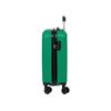 Real Betis Balompié - Trolley De Cabina 20 Pulgadas, Maleta Con Ruedas, Candado De Seguridad, Maleta Ligera, 34.5x20x55 Cm, Color Verde