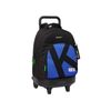 Safta Kelme Royal - Mochila Grande Con Ruedas, Compacta, Extraíble, Ideal Para Niños De Diferentes Edades, Cómoda Y Versátil, Calidad Y Resistencia, 33x22x45 Cm, Color Negro