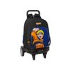 Safta Naruto Ninja - Mochila Grande Con Ruedas, Compact Evolución, Extraíble, Ideal Para Niños De Diferentes Edades, Cómoda Y Versátil, Calidad Y Resistencia, 33x22x45 Cm, Color Negro/azul