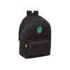 Safta Kings League El Barrio - Mochila Para Portátil 15.6" Y Usb, Ideal Para Jóvenes De Diferentes Edades, Tejido Reciclado, Cómoda Y Versátil, Calidad Y Resistencia, 31x18x44 Cm, Color Negro