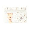 Portatodo Gde. 2 Cremalleras Sophie La Girafe Honey 23x16x3 Cm