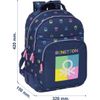 Pack Benetton "cool" Mochila, Estuche Y Neceser  | Safta