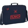 Pack Cartera Extraescolares Munich "flash" + Mochila Adapt.carro Munich "flash"  | Safta