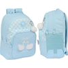 Pack 3 Piezas Glowlab Cisnes Mochila, Estuche Y Neceser Glowlab  | Safta