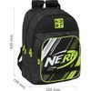 Pack 3 Piezas Nerf Get Ready Mochila, Estuche Y Neceser Nerf  | Safta