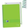 Cuaderno Tapa De Plástico Oxford & You A4+ Europeanbook Verde