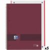 Cuaderno Oxford European Book Write&erase Burdeos A4 (5 Unidades)