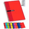 Pack De 10 Cuadernos Enri Folio Cuadriculados