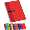 Cuadernos 4º(a5) Enri. Pack De 10 Unidades. Tapa Blanda. Cuadrícula 4x4. Colores Aleatorios.