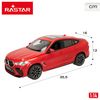 Rastar - Coche Teledirigido Bmw X6 M Con Luz Escala 1:14