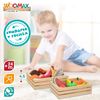 Cajas Con Alimentos De Madera Woomax