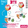 Móvil De Cuna Animales 3 En 1 Con Zorro Luminoso Winfun