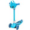 Patinete 3 Ruedas Tiburón Plegable C/luces Y Peluche K3yriders