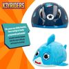 Casco Con Funda De Tiburón De Peluche K3yriders