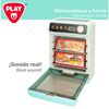 Play Mini Horno De Juguete C/vitrocerámica, Luz Y Sonido