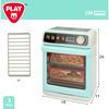 Play Mini Horno De Juguete C/vitrocerámica, Luz Y Sonido