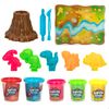 Set Plastilina Neón De Dinosaurios Softee Dough