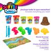 Set Plastilina Neón De Dinosaurios Softee Dough