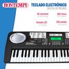 Teclado Electrónico C/atril Y Patas 54 Teclas Bontempi