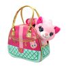 Colorbaby - Paris Gatito Peluche Con Bolso Transportín De Lujo, +2 Años