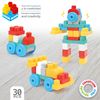 Colorbaby - Juego Bloques De Construccción Camión De Bomberos Con 30 Piezas