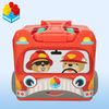 Colorbaby - Juego Bloques De Construccción Camión De Bomberos Con 30 Piezas