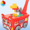 Colorbaby - Juego Bloques De Construccción Camión De Bomberos Con 30 Piezas