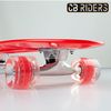 Cb Riders - Monopatín Skateboard Rojo Con 4 Ruedas, 71x20 Cm