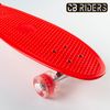 Cb Riders - Monopatín Skateboard Rojo Con 4 Ruedas, 71x20 Cm