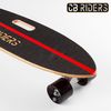 Cb Riders - Monopatín Skateboard De Madera 68x19 Cm Negro Con Asa