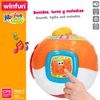 Winfun - Bola Musical Animales Marinos Con Luz Intermitente, Sonidos Divertidos Y Melodías Alegres