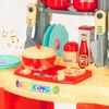 Colorbaby - Cocinita Infantil Mini Eléctrica Con Luz, Sonido Y 23 Accesorios