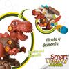 Smart Theory - Tyrannosaurus Y Triceratops Desmontables 2 En 1