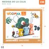 Woomax - Laberinto De Madera Y Apilamiento Animales Selva Zookabee