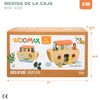 Woomax - Arca De Noé De Madera Con Figuras Encajables Zookabee