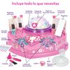 Barbie - Salón De Manicura Todo En Uno Con Cúpula Para Aplicar Purpurina A Las Uñas