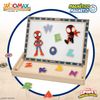 Woomax Spidey Y Su Superequipo Pizarra Infantil 2 En 1