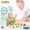 Woomax Baby Shark's Big Show! Cubo Encajable Madera