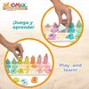 Juego Educativo De Madera Números Y Formas Woomax