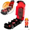 Coche De Bomberos Con Portacoches Cb Toys