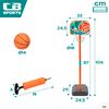 Canasta Baloncesto Niños Con Balón Cb Toys