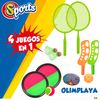 Set Multijuegos Exterior 4 En 1 Cb Toys