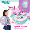 Set De Maquillaje Infantil 2 En 1 C/secador Beauty Fashion Girls