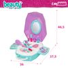 Set De Maquillaje Infantil 2 En 1 C/secador Beauty Fashion Girls