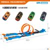 Pista De Coches Superrápida 3 En 1 C/4 Coches Metal Speed & Go