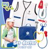 Maletín Médico Juguete C/bata Y Accesorios 8 Pzas My Doctor