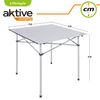 Mesa Camping Plegable De Aluminio Aktive Camping